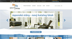 Desktop Screenshot of mm-zaluzie.com